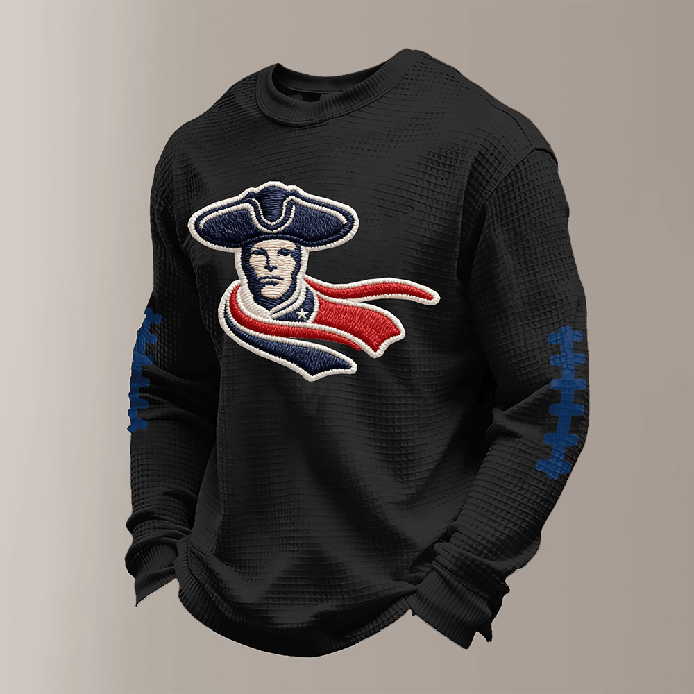 New England Patriots Football Long Sleeve Shirt Game Day Clothing Line Fan Merch