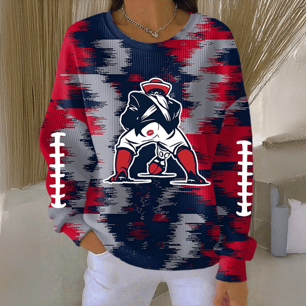 New England Patriots Football Sweatshirt Football Apparel Patriots Nation Gift
