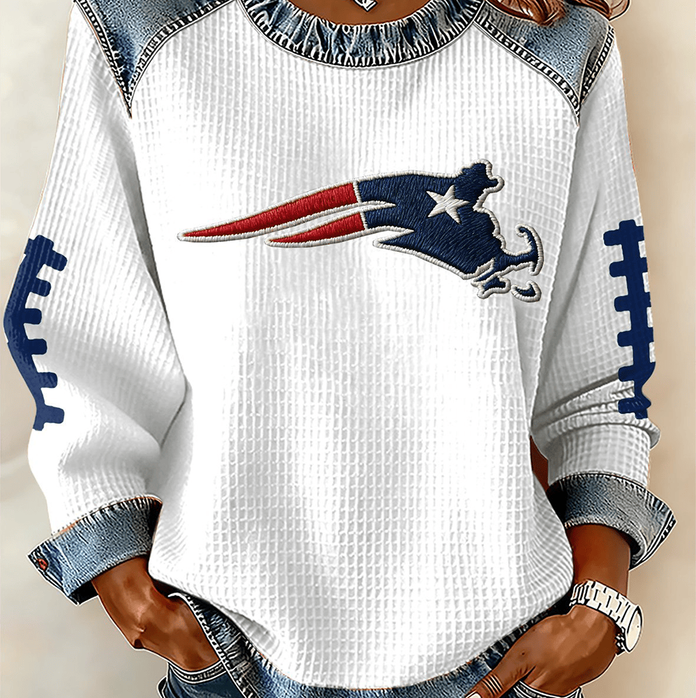 New England Patriots Football Sweatshirt Football Merchandise New England Patriots Gift