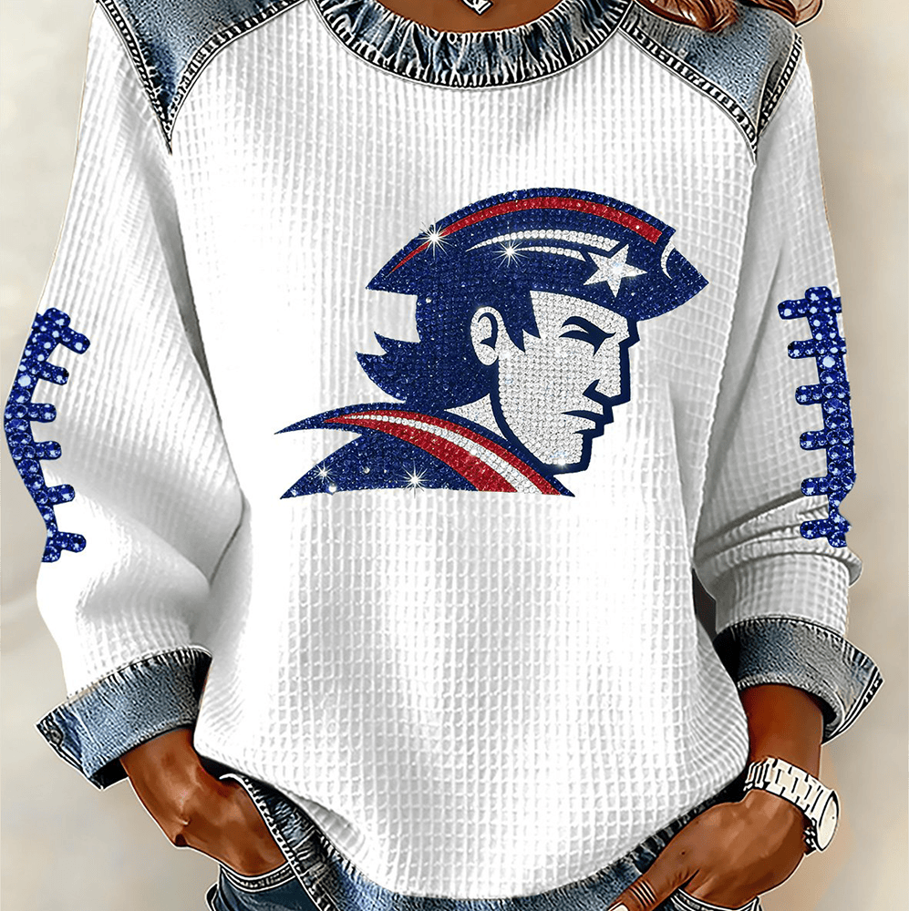 New England Patriots Football Sweatshirt Game Day Merch New England Patriots Clothing