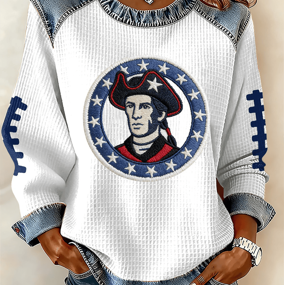 New England Patriots Football Sweatshirt Game Day New England Patriots Sweatshirt