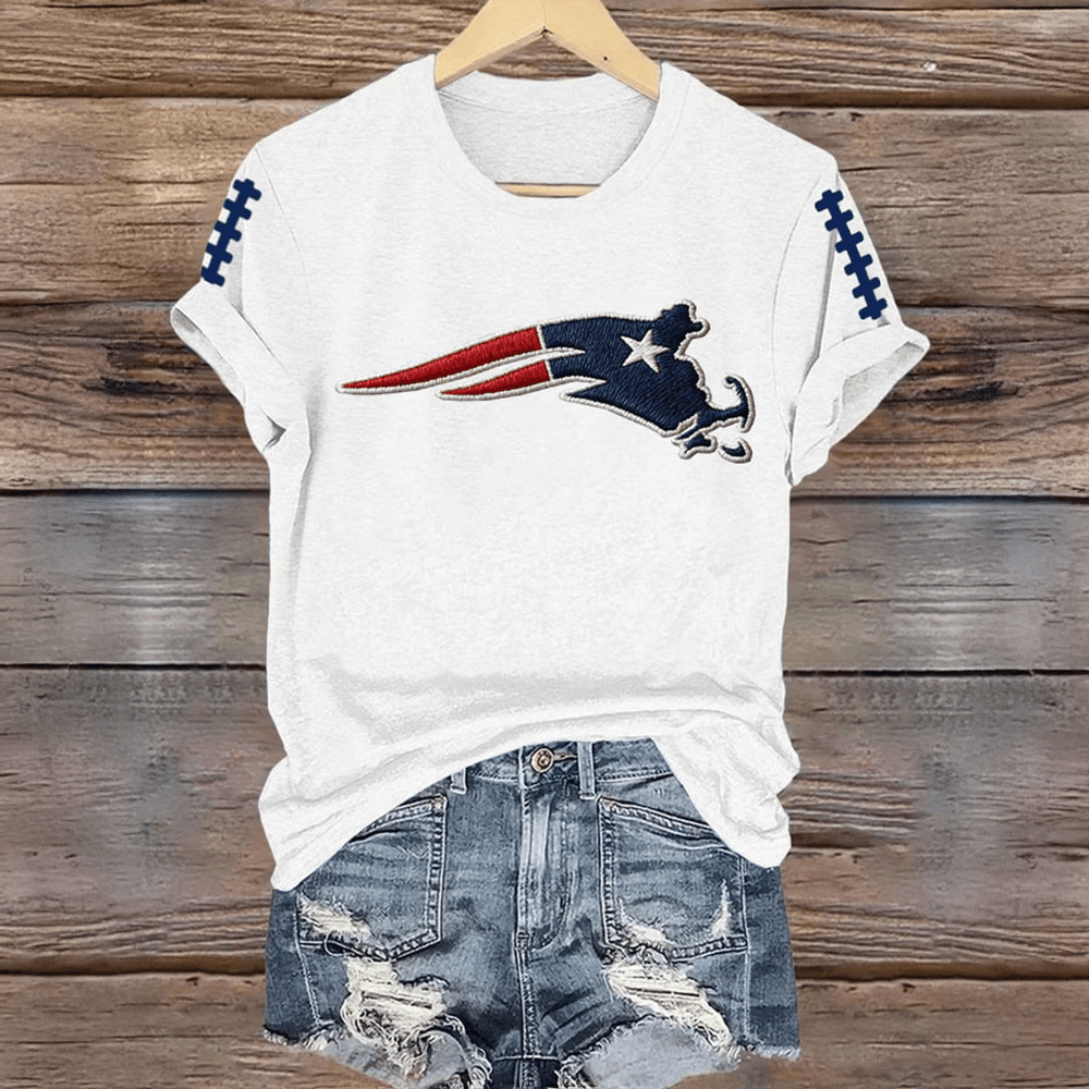New England Patriots Football T-Shirt Football Clothes Cool Gift For Patriots Nation