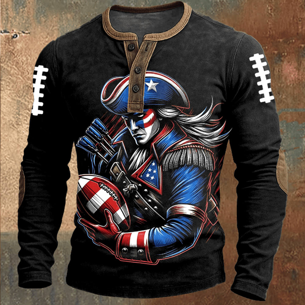 New England Patriots Game Day Button Long Sleeve Shirt Game Day Merch Football Gifts