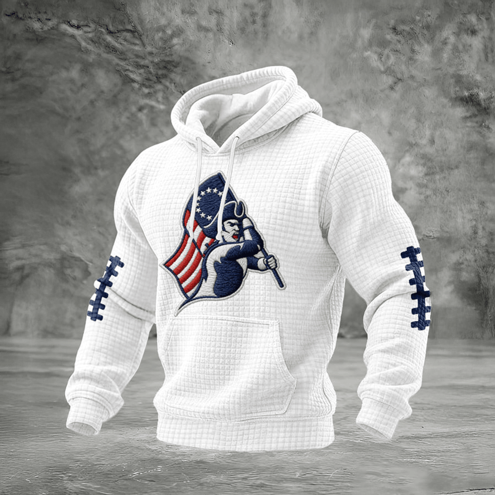 New England Patriots Hoodie Game Day Football Hooded Sweatshirt Gift For Footballers