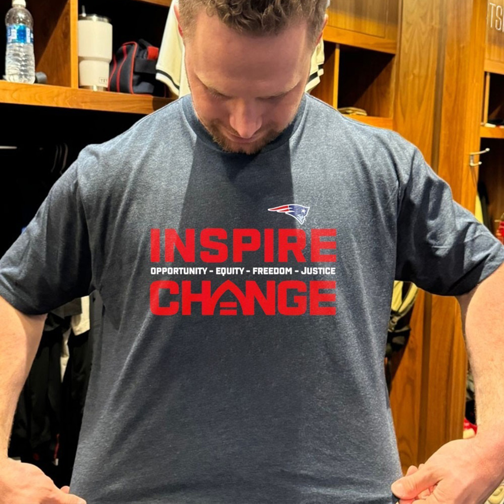 New England Patriots Inspire Change Opportunity Equity Freedom Justice T Shirt New England Patriots Inspire Change Opportunity Equity Freedom Justice T Shirt