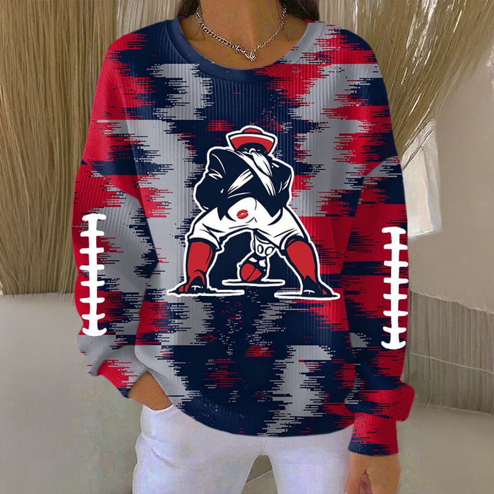 New England Patriots Merch Football Sweatshirt Game Day Pat Patriot Clothing Gifts