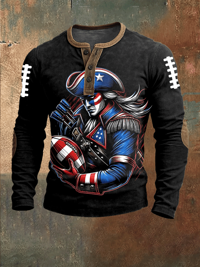 New England Patriots Merch Game Day Button Long Sleeve Shirt Football Clothing Boyfriend Gifts