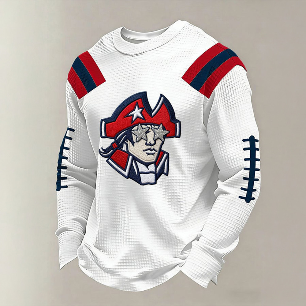 New England Patriots Merch Game Day Long Sleeve Shirt Football Apparel Gift Ideas For Him