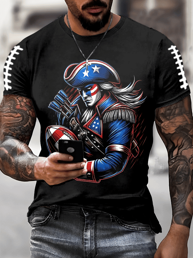 New England Patriots Merch Pa Patriot Graphic T-Shirt Game Day Shirt Gifts For Fans