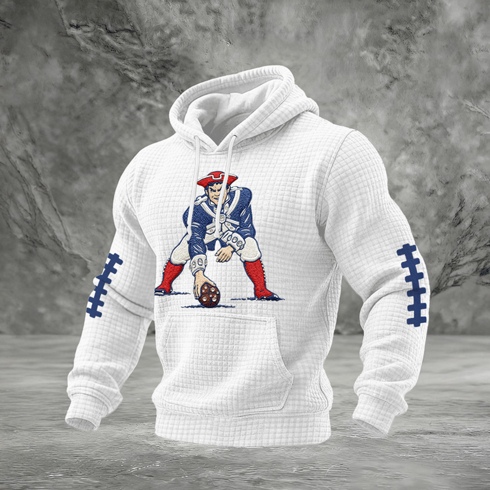 New England Patriots Merch Pat Patriot Hoodie Game Day Hoodie Gifts For Boyfriend