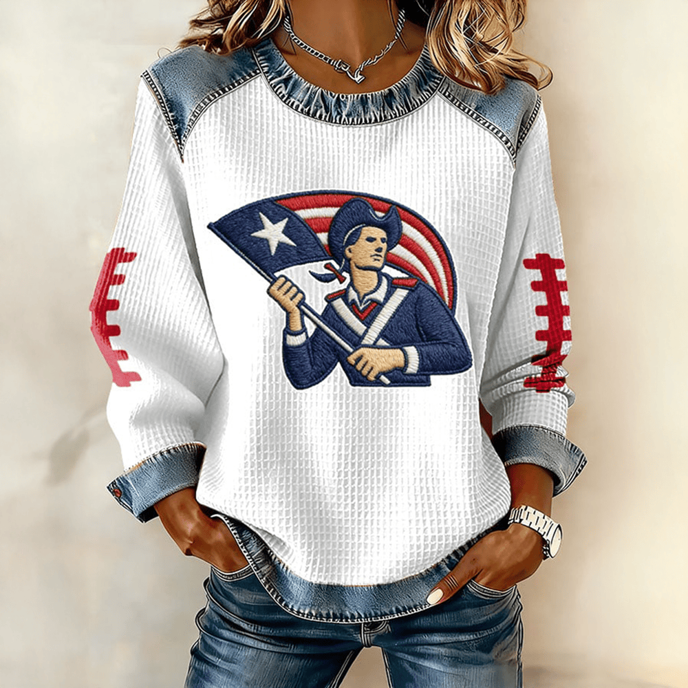 New England Patriots Sweatshirt Patriots Football Merch Unique Gift For Enthusiasts
