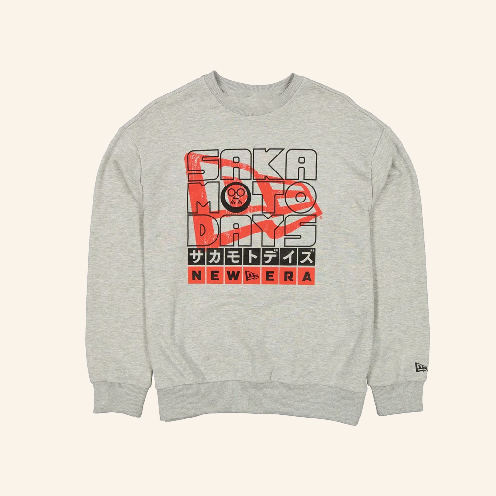 New Era Cap Merch Sakamoto Days Crewneck Sweatshirt Best Gifts For Son New Era Cap Merch Sakamoto Days Crewneck Sweatshirt Best Gifts For Son