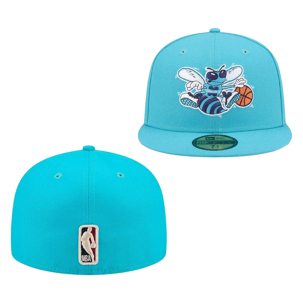 New Era Charlotte Hornets 1988 2002 Snapback Hat Game Day Cap Basketball Lover Gift