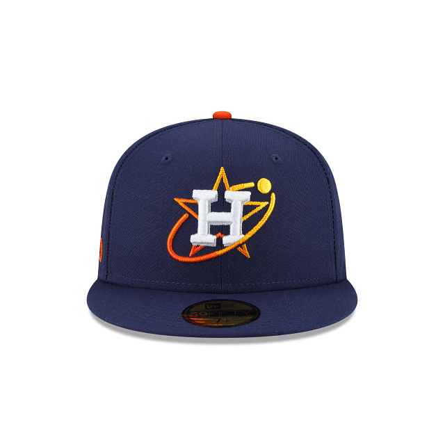 New Era Houston Astros City Connect Overlap 59FIFTY Fitted Hat Gifts For Baseball Fans