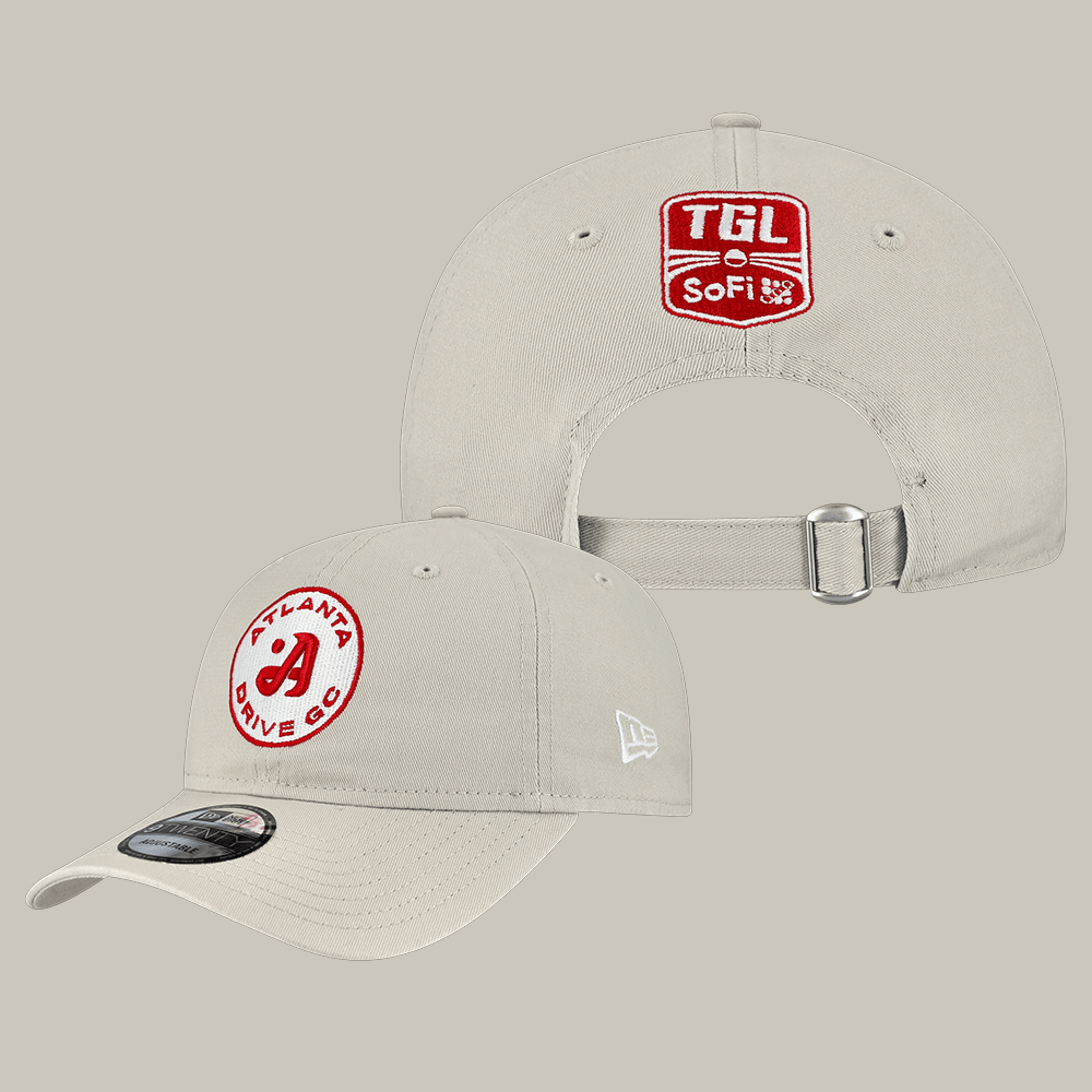 New Era Tan Atlanta Drive GC TGL Team Hat Atlanta Drive Golf Club Merchandise Fan Gift Idea