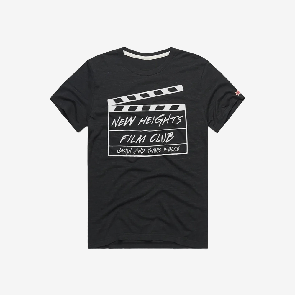 New Heights Film Club Jason And Travis Kelce T-Shirt New Heights Clothes Gift For Boyfriend