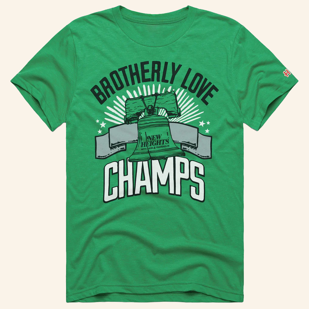 New Heights Merch Brotherly Love Champs T-Shirt Gifts For Boyfriend