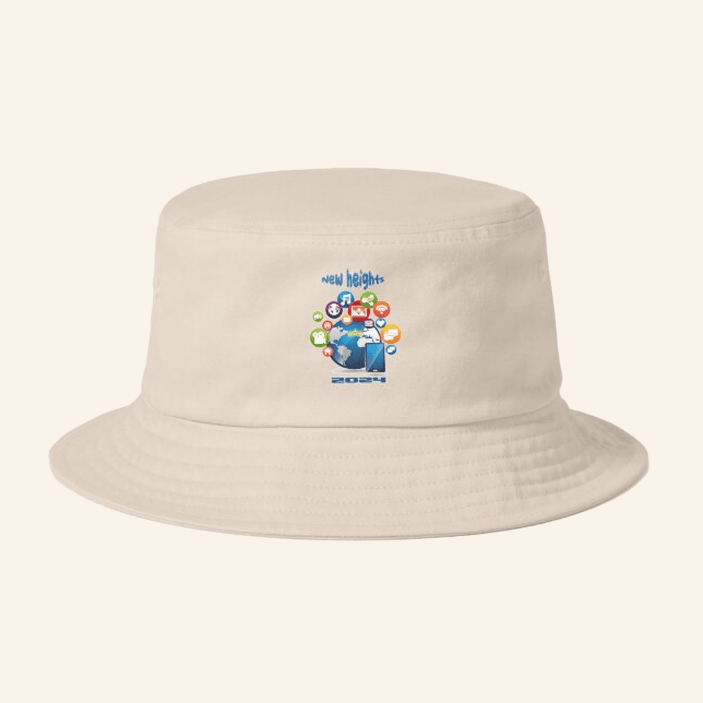 New Heights Merch New Heights Social Media 2024 Bucket Hat Gifts For Friends New Heights Merch New Heights Social Media 2024 Bucket Hat Gifts For Friends