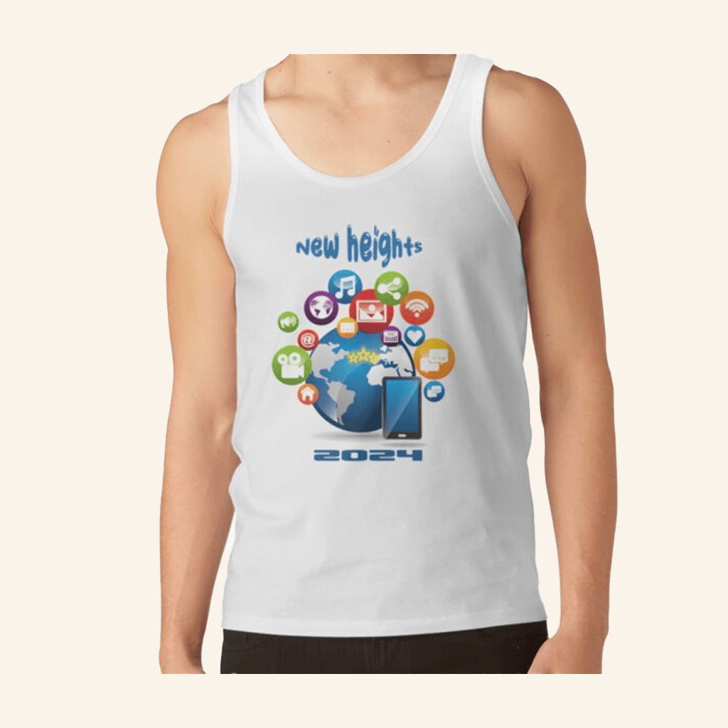 New Heights Merch New Heights Social Media 2024 Tank Top Best Gifts For Boyfriend New Heights Merch New Heights Social Media 2024 Tank Top Best Gifts For Boyfriend