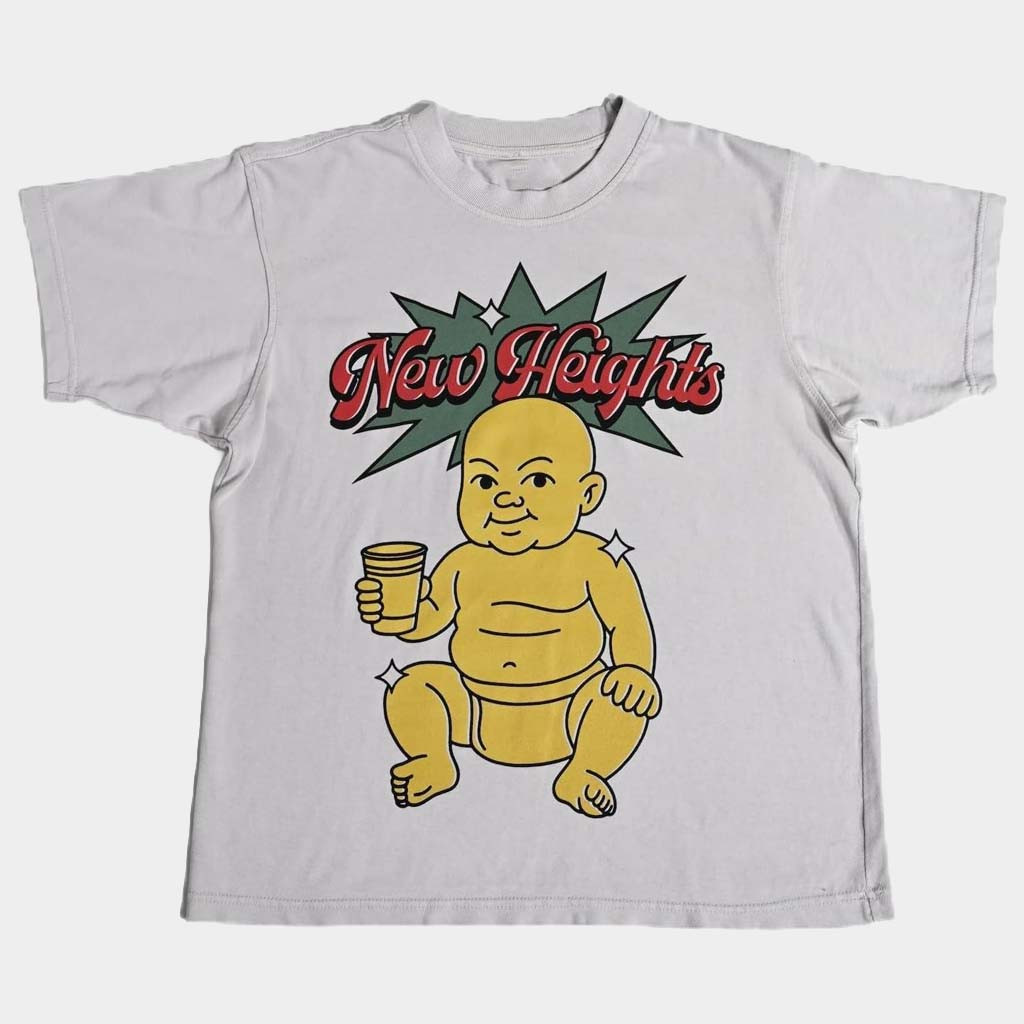 New Heights Merch New Heights with Jason And Travis Kelce Lombaby Graphic T-Shirt Son Gifts
