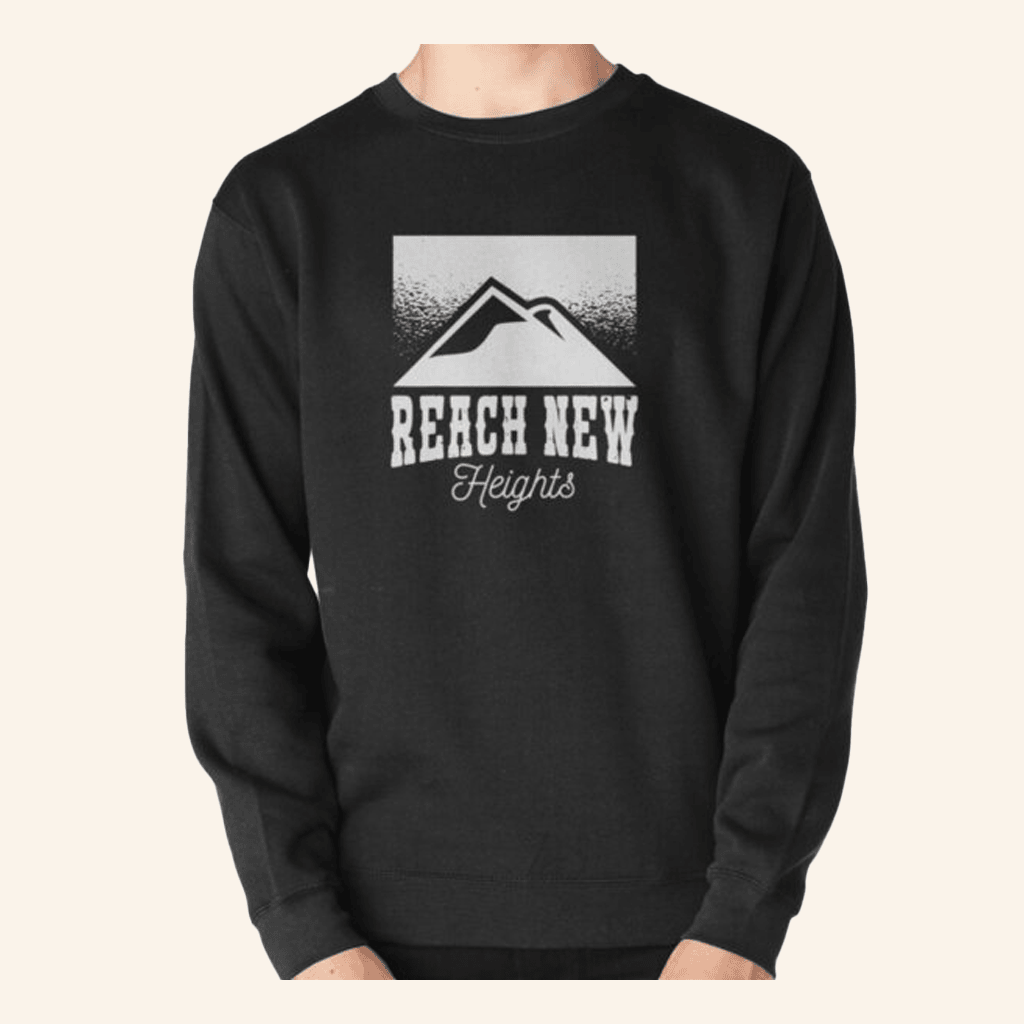 New Heights Merch Reach New Heights Climbing Bouldering Free Climbing Sweatshirt Him Gifts New Heights Merch Reach New Heights Climbing Bouldering Free Climbing Sweatshirt Him Gifts