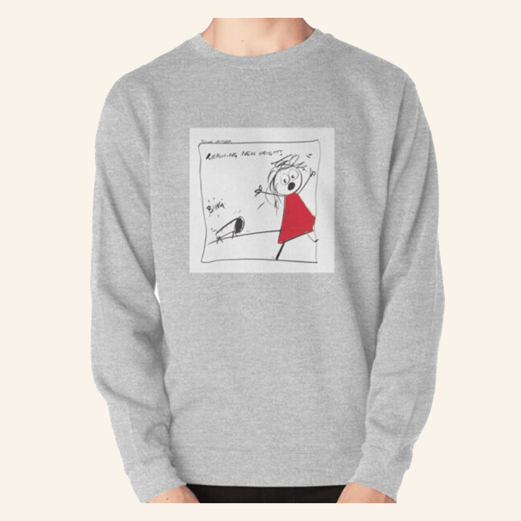 New Heights Merch Reaching New Heights Funny Sweatshirt Gifts For Son New Heights Merch Reaching New Heights Funny Sweatshirt Gifts For Son