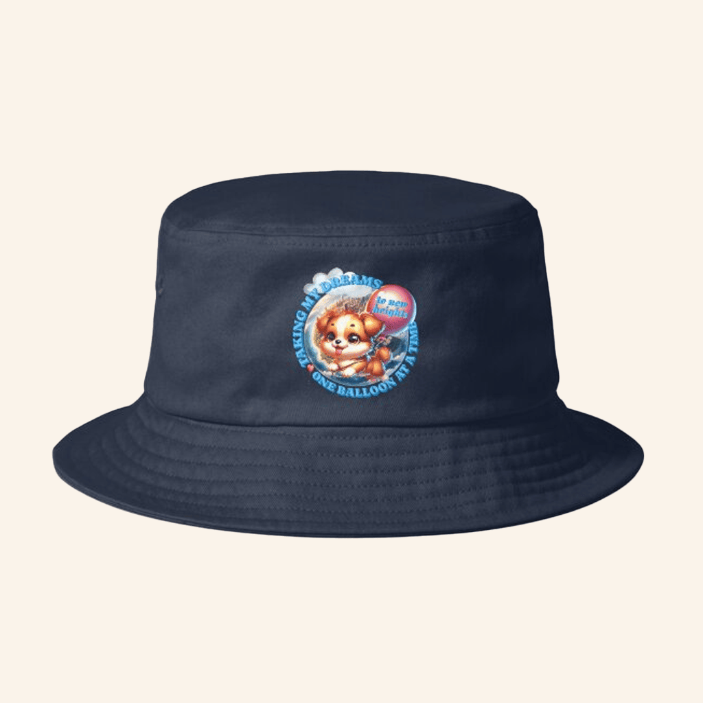 New Heights Merch Taking My Dreams To New Heights One Balloon At A Time Bucket Hat Gifts New Heights Merch Taking My Dreams To New Heights One Balloon At A Time Bucket Hat Gifts