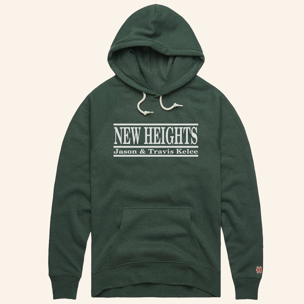 New Heights Merch The Game x New Heights Jason And Travis Kelce Hoodie Gifts For Football Fans