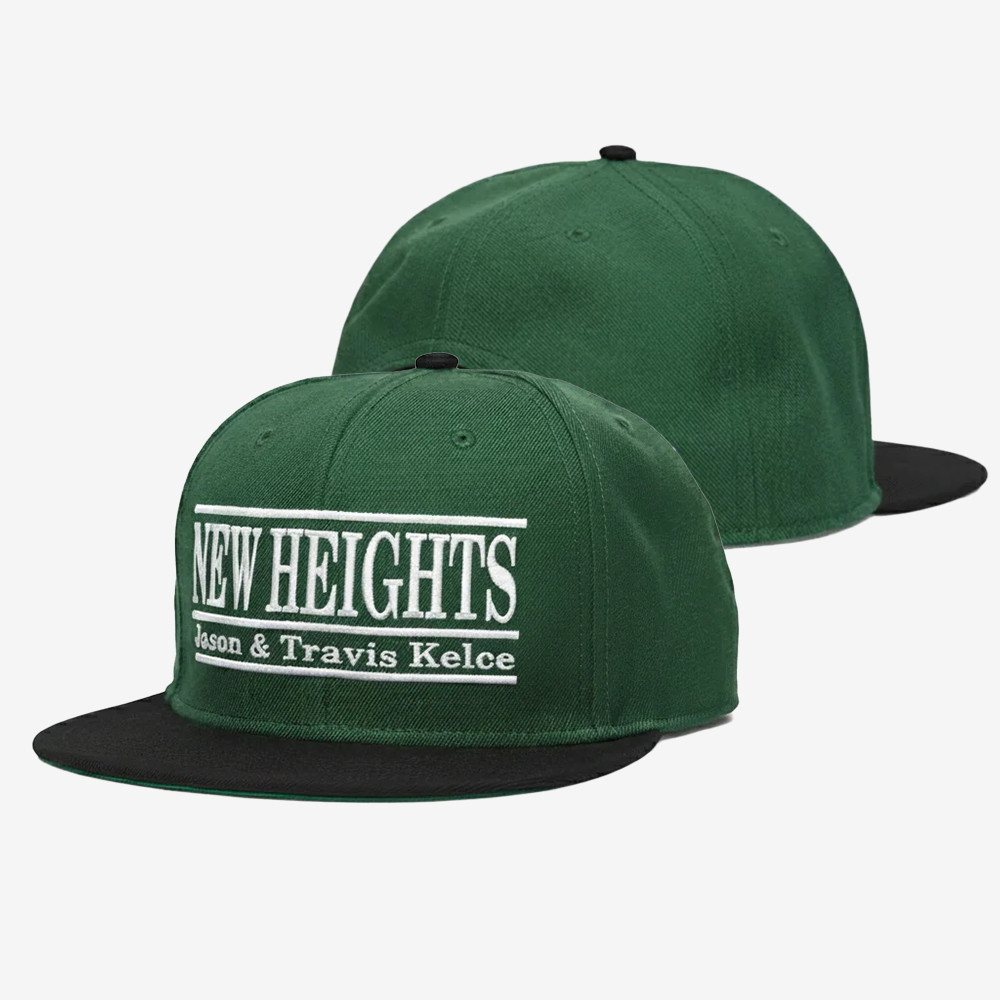 New Heights x The Game Jason And Travis Kelce Hat New Heights Podcast Merchandise