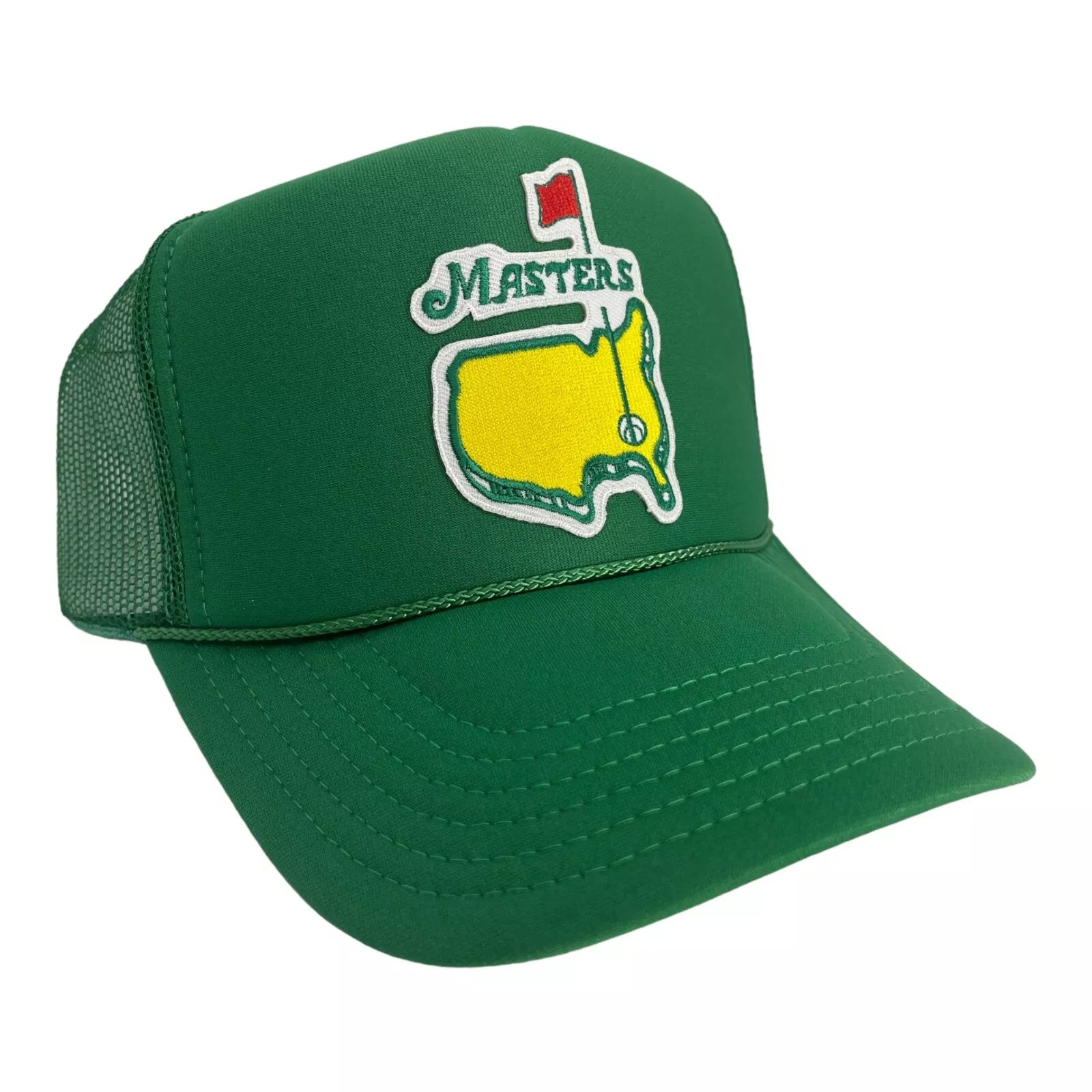 New Masters Tournament Kelly Green Golf Hat 5 Panel Snapback Gift For Golf Fans