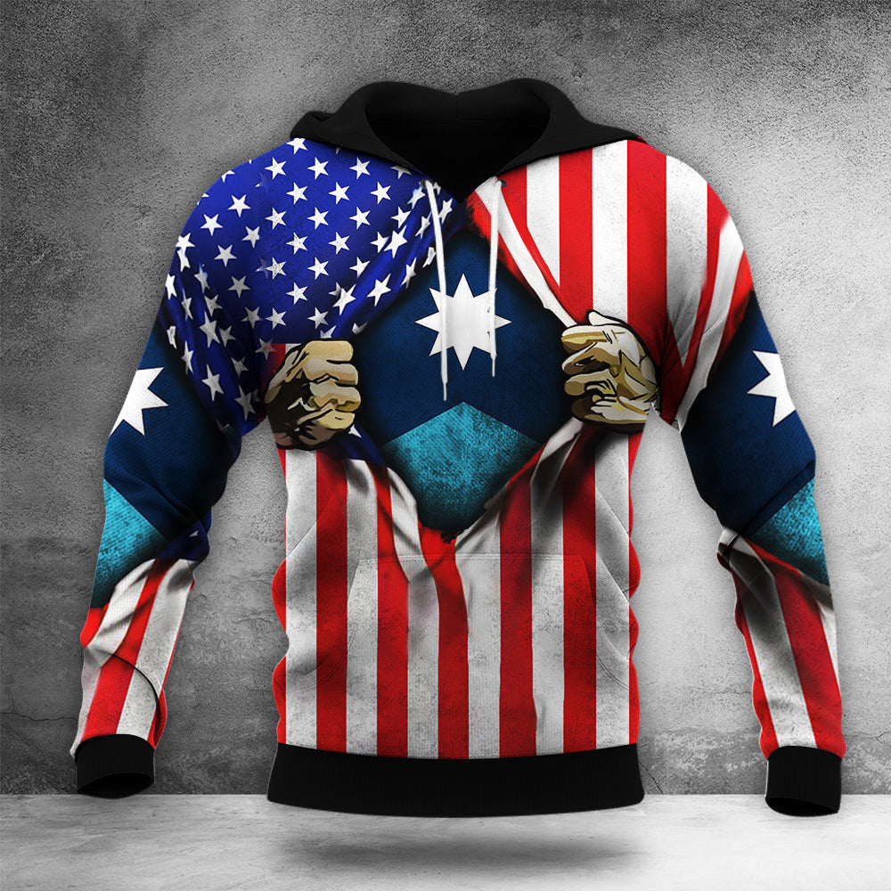 New Minnesota Flag Inside USA Flag Hoodie Patriotic Minnesota State Sweatshirt Hooded New Minnesota Flag Inside USA Flag Hoodie Patriotic Minnesota State Sweatshirt Hooded