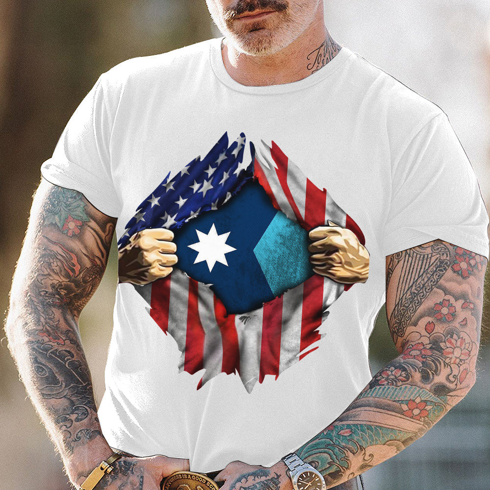 New Minnesota Flag Inside USA Flag Shirt Redesign Patriotic Minnesota T-Shirt Clothing New Minnesota Flag Inside USA Flag Shirt Redesign Patriotic Minnesota T-Shirt Clothing