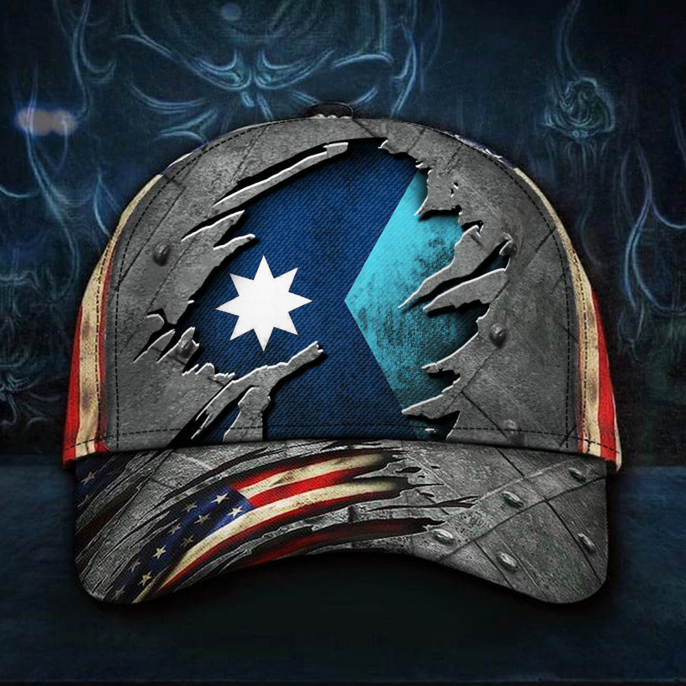 New Minnesota State Flag Design Hat Vintage American Flag Patriotic Cap Gifts For Men New Minnesota State Flag Design Hat Vintage American Flag Patriotic Cap Gifts For Men