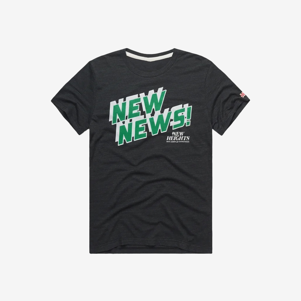 New News V-Neck Shirt New Heights Podcast Clothes Unique Gifts For Best Friends