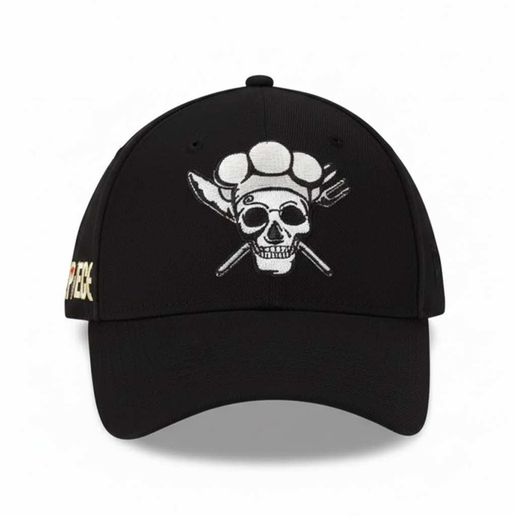 New One Piece Vinsmoke Sanji Logo Hat Embroidered Best Gifts For Husband