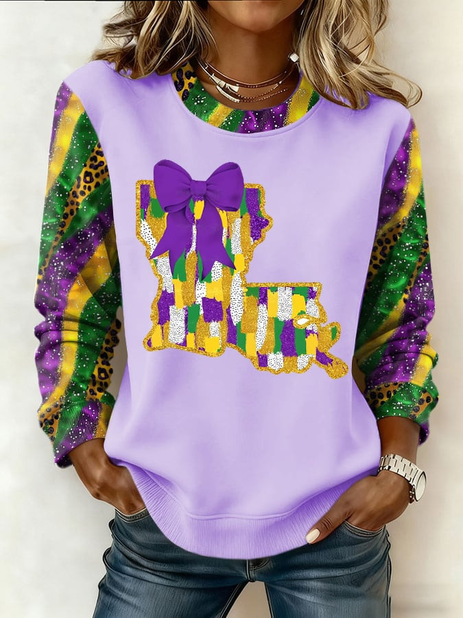 New Orleans Mardi Gras Sweatshirt Mardi Gras Apparel Gift Ideas For Mother