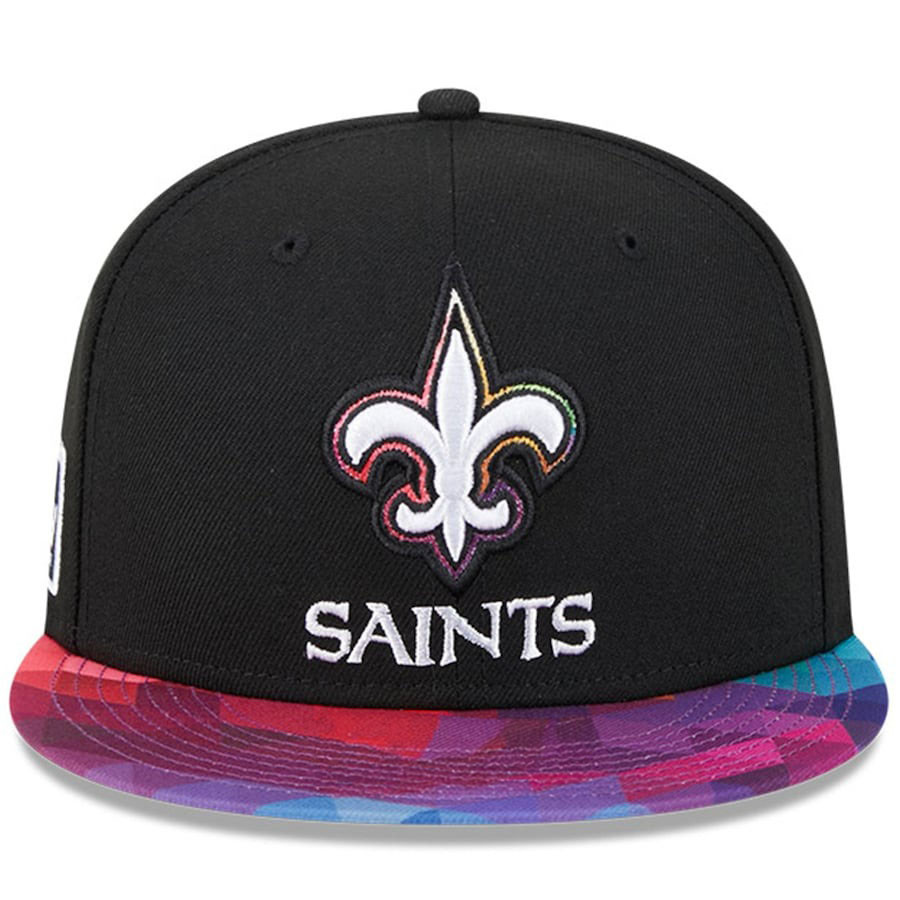 New Orleans Saints New Era 2024 NFL Crucial Catch Snapback Hat Gifts For Football Fans