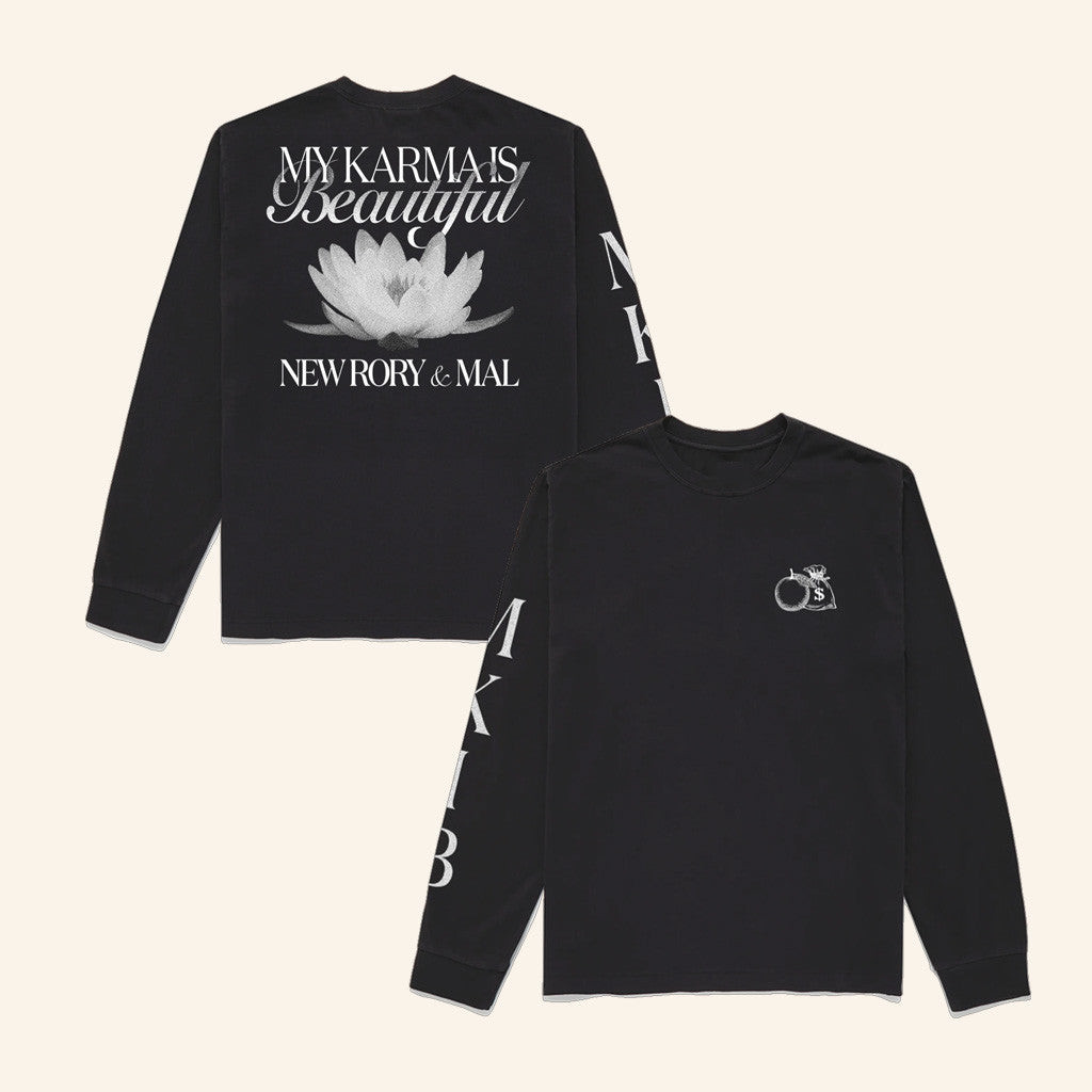 New Rory And Mal Merch My Karma Is Beautiful Long Sleeve Shirt Him Gifts New Rory And Mal Merch My Karma Is Beautiful Long Sleeve Shirt Him Gifts
