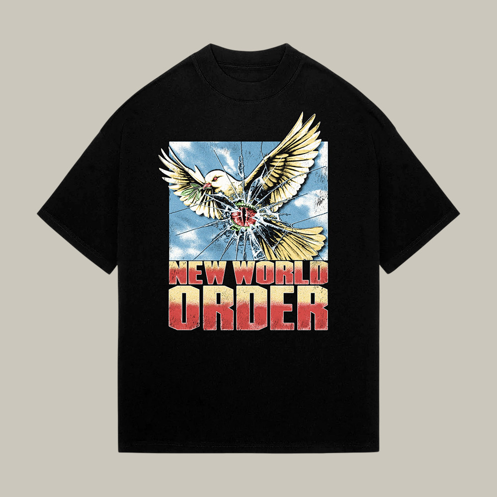 New World Order Dove Bird T-Shirt Ideologie Merch Unique Present For Mother's Day