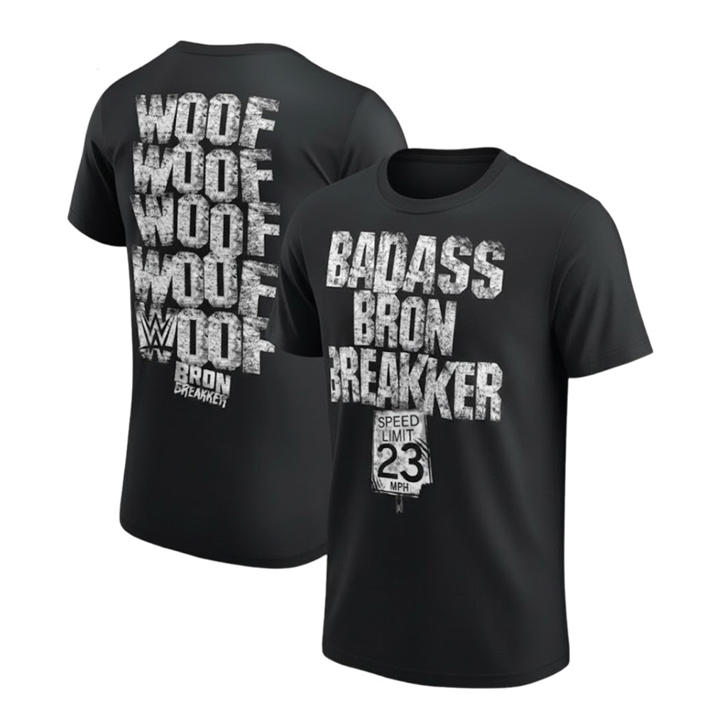 New WWE Bron Breakker Badass Shirt Fan Apparel Gift Ideas For Brother