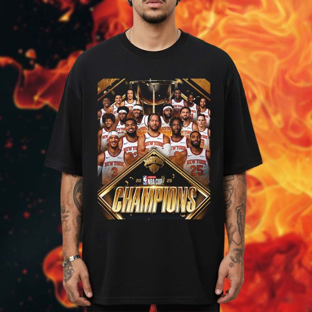 New York Basketball Claim The 2025 Championship T-Shirt Gifts For Basketball Fans