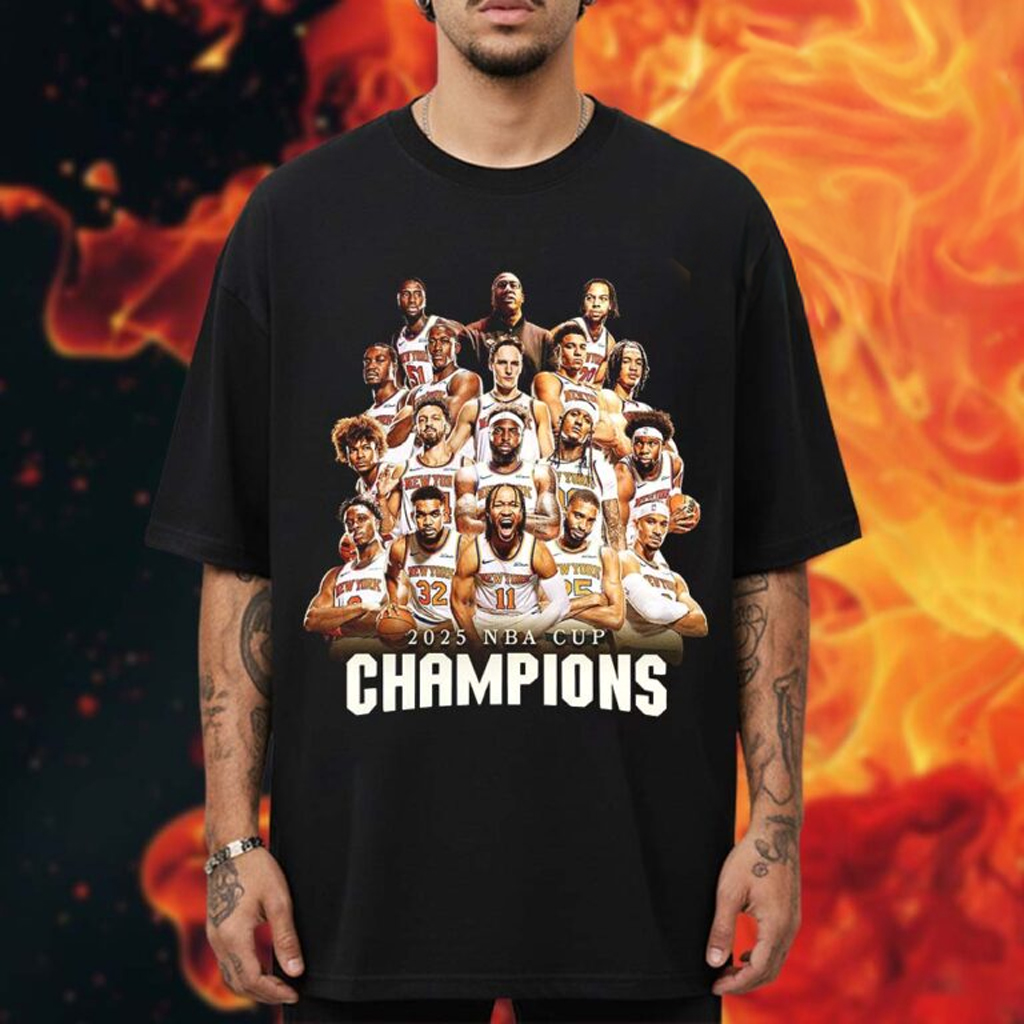 New York Basketball Is The Champions 2025 T-Shirt Good Gifts For Basketball Lovers