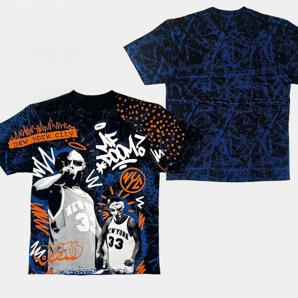 New York Basketball Patrick Ewing 33 Doomsday 2025 NYC T-Shirt Gifts For Basketball Fans