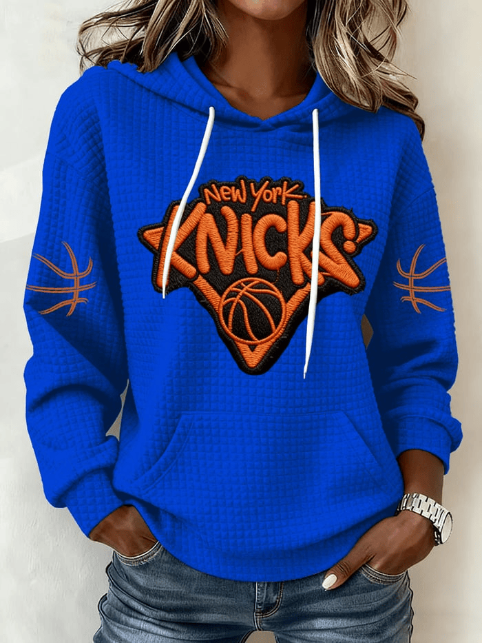 New York Basketball Super Bowl Hoodie Knicks Merch New York Pride Game Day Clothing Womens
