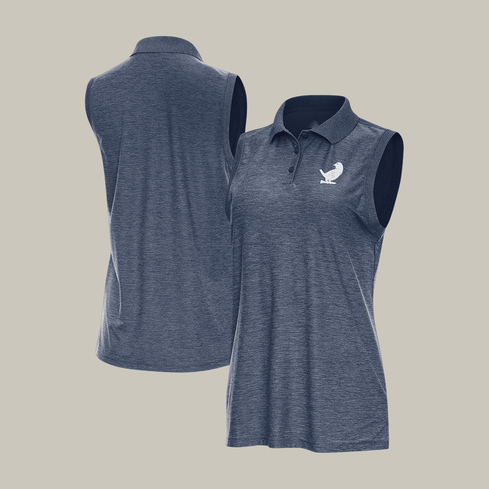 New York Golf Club Recap Sleeveless Polo Golf Clothes Gift Idea For Wife