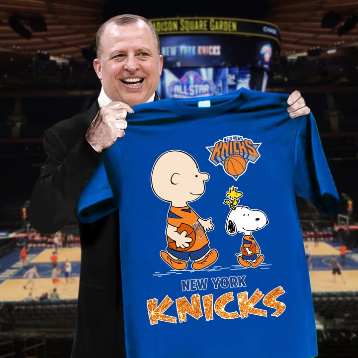 New York Knick Basketball Peanuts Snoopy T-Shirt Knicks Merch Best Gifts For Basketball Fans