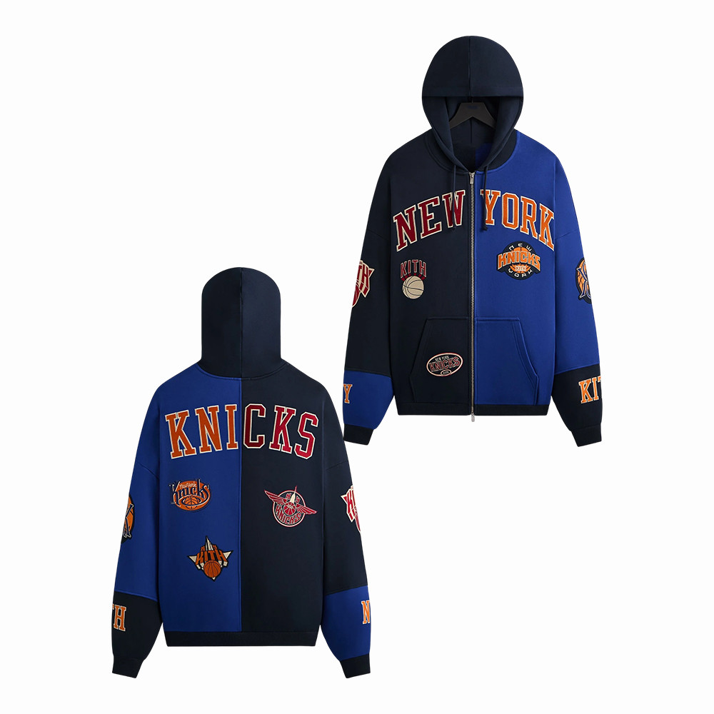 New York Knicks 2026 NBA Playoffs Zip Hoodie Basketball Apparel Game Day Gift For Him