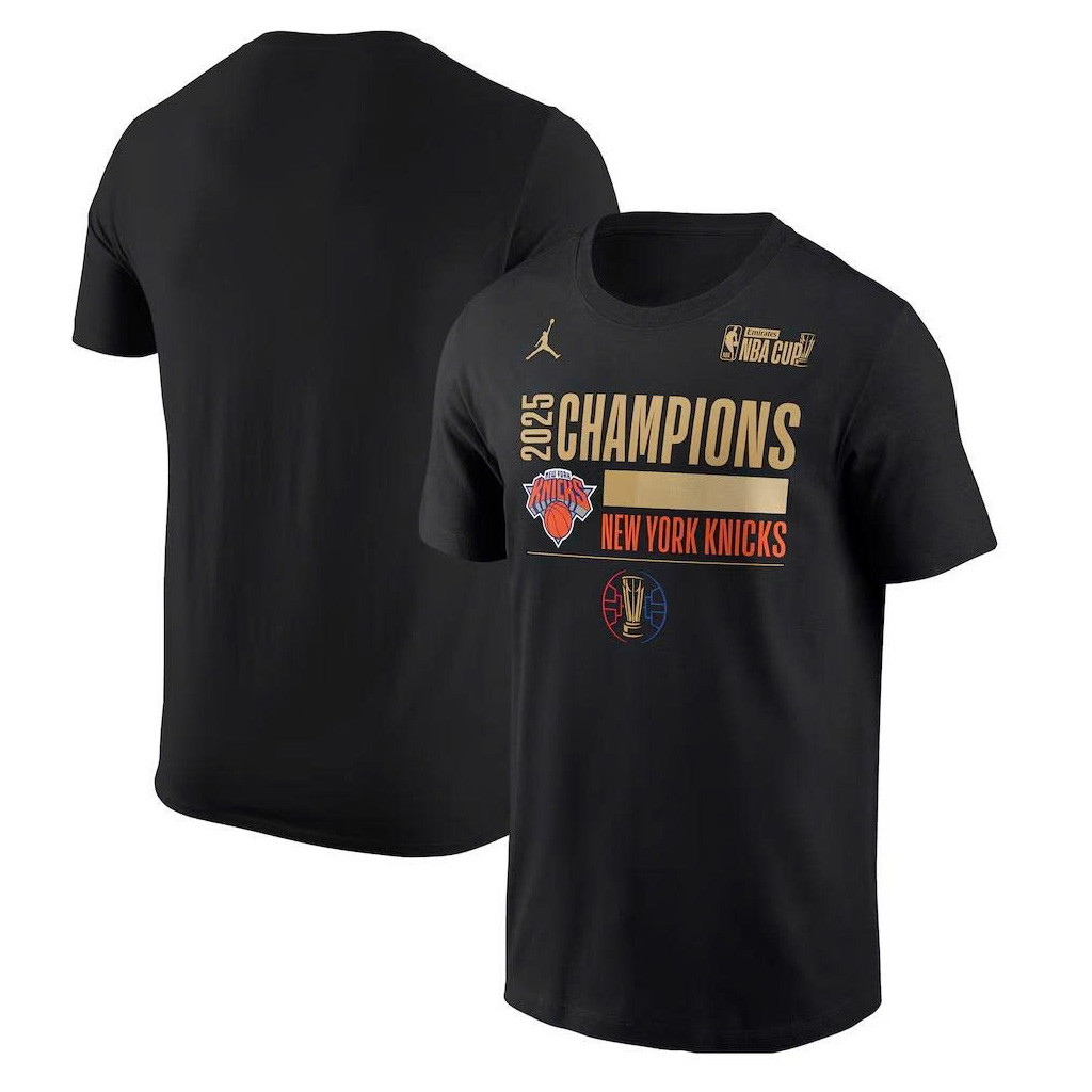 New York Knicks Champions 2025 Merch NBA Cup Championship T-Shirt Knicks Merch Gifts For Him