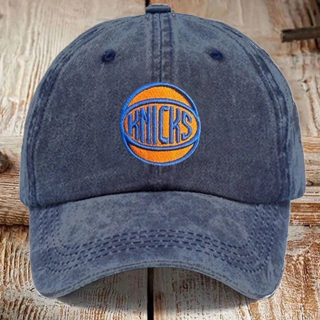New York Knicks Hat Ball Cap Basketball Lovers NY Knicks Merchandise Gifts For Fans