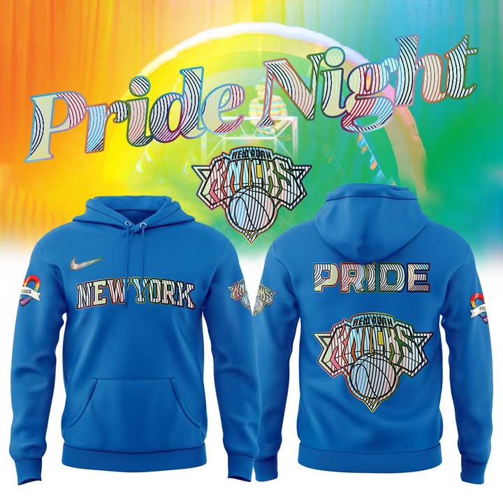New York Knicks LGBTQ Pride 2025 Hoodie Basketball Fan Gifts